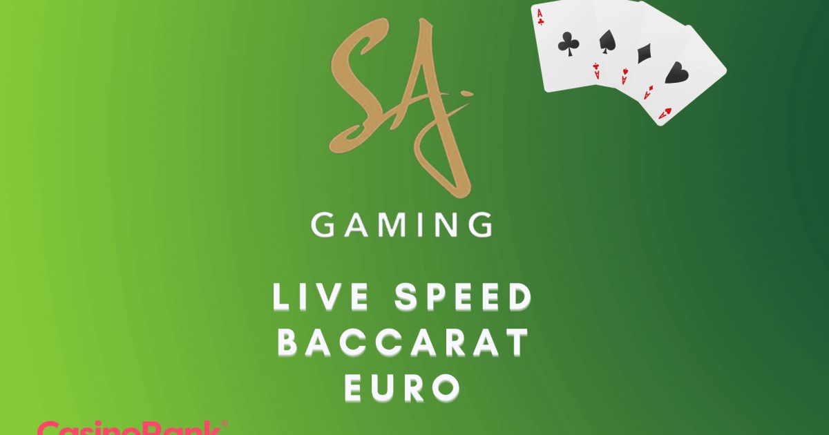 Živá rychlost Baccarat Euro od SA Gaming