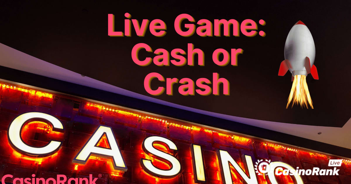 Evolution debutuje Cash or Crash Live Game Show
