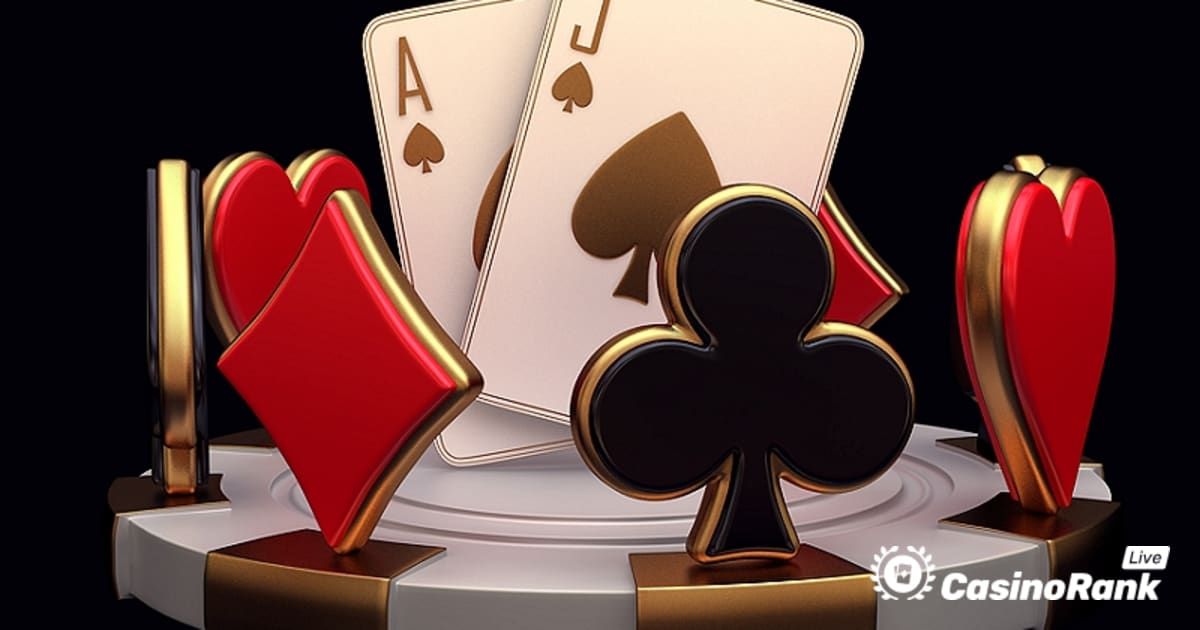 Hraní živého 3 karetního pokeru od Evolution Gaming